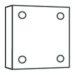 Heart In Water Acrylic Print