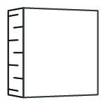 Heart In Water Wood Print